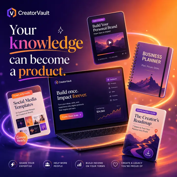 Digital product feed post created by Kate AI