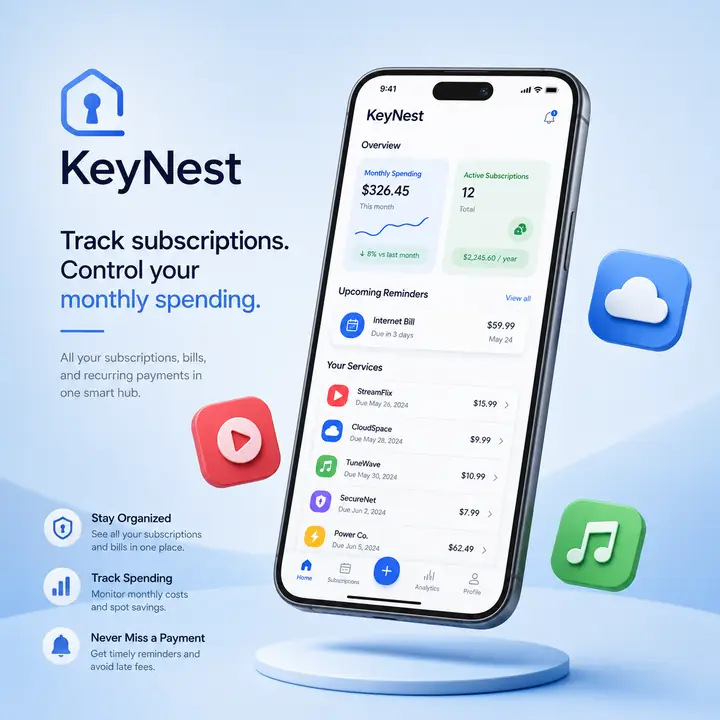 Mobile app feed post created by Kate AI
